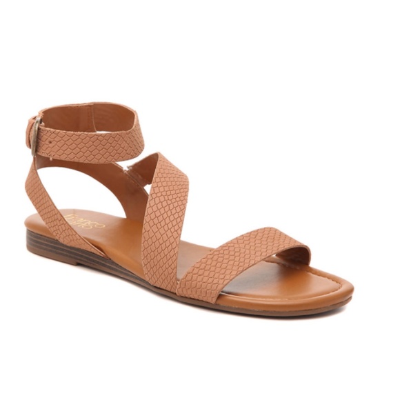 Franco Sarto Shoes - NWOT Franco Sarto Gustar Brown Wrap Sandals